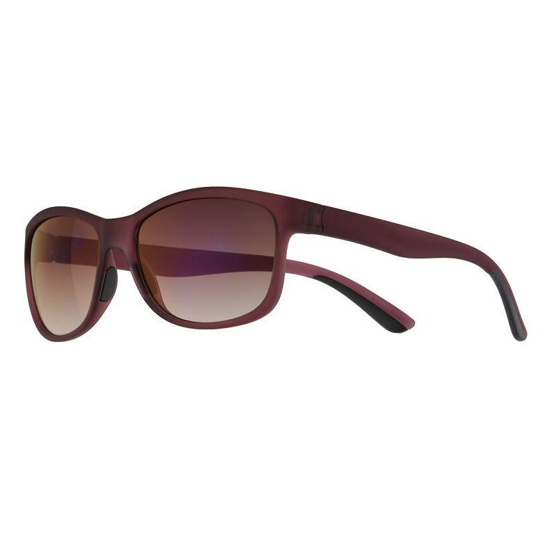 Womens Tek Gear 55mm Modern Gradient Wayfarer Sunglasses Product Image