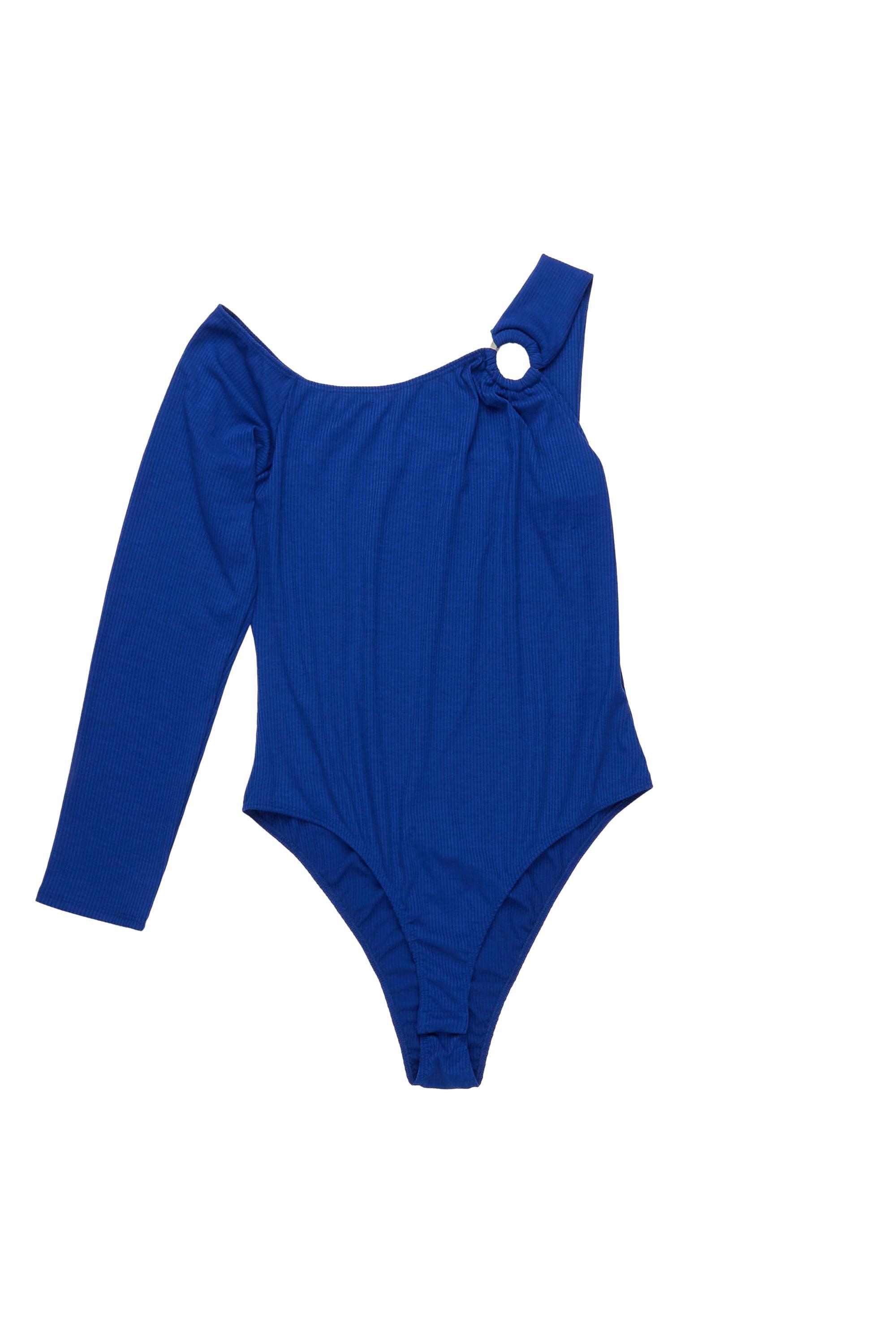 Kaley-C Bodysuit-Royal Blue Female Product Image