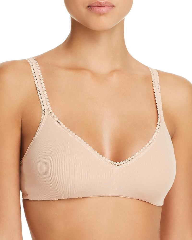 On Gossamer Cabana Cotton Blend Stretch Bralette Product Image