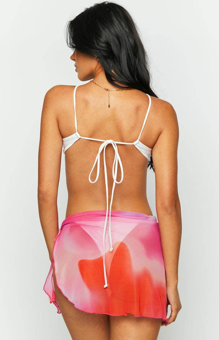 Arlette Pink Print Sarong Product Image