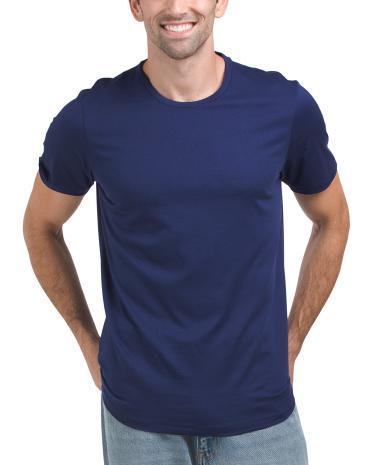 Pima Cotton T Shirt for Men Product Image