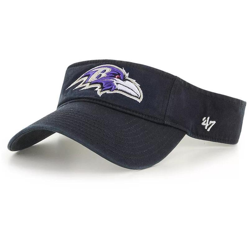 Mens 47 Baltimore Ravens Clean Up Visor Product Image