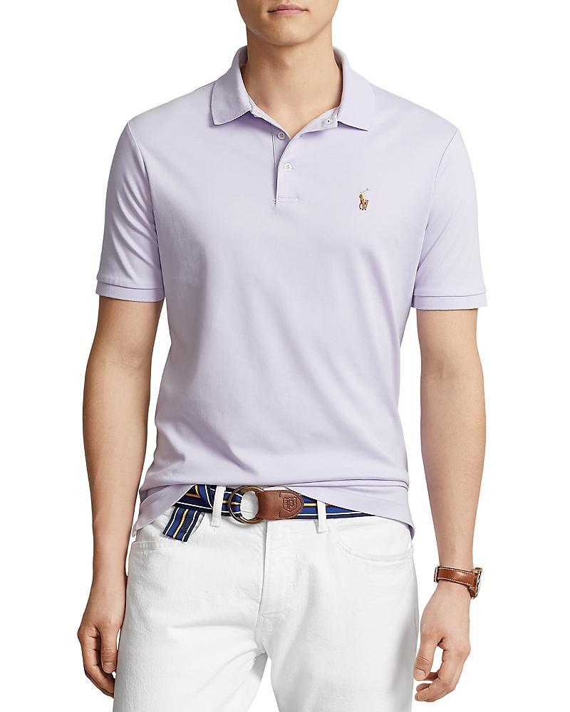 POLO RALPH LAUREN Men's Classic Fit Soft Cotton Polo In Resort Green Heather Product Image