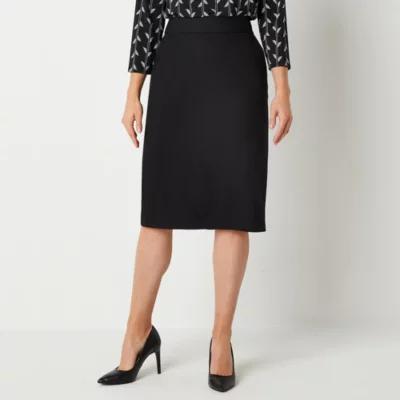 Liz Claiborne Womens Mid Rise Pencil Skirt product image