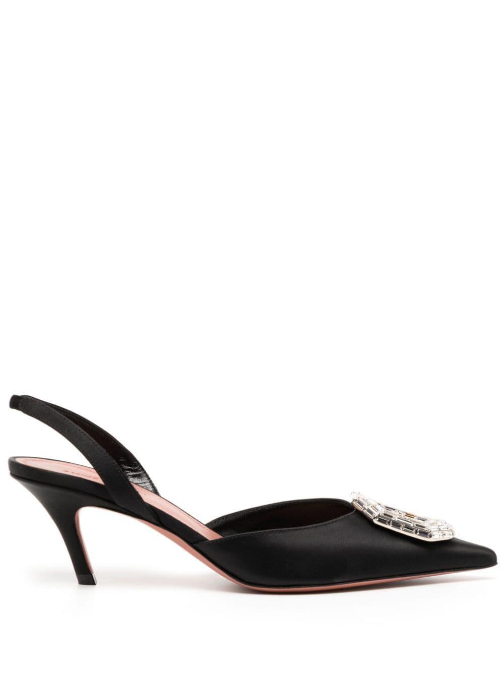 Camelia Sling 60 Pump In Black Product Image