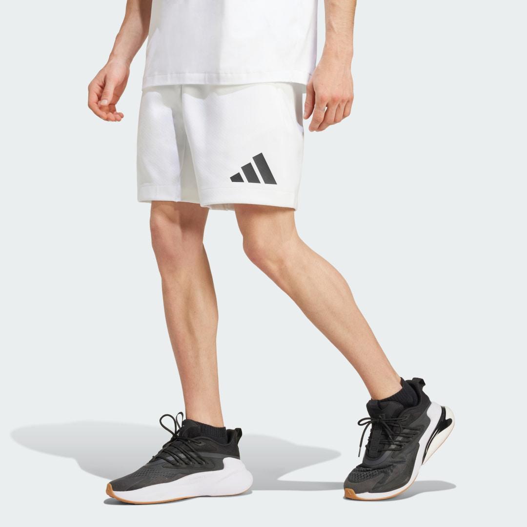 adidas Z.N.E. Shorts White XL Tall Mens Product Image