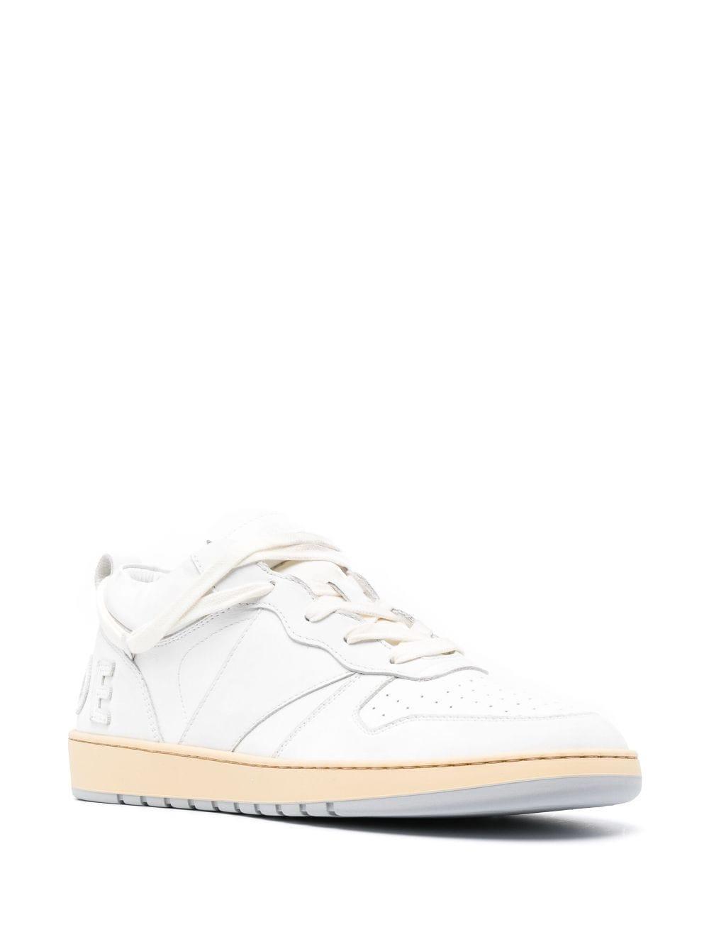 White Rhecess Low Sneakers Product Image