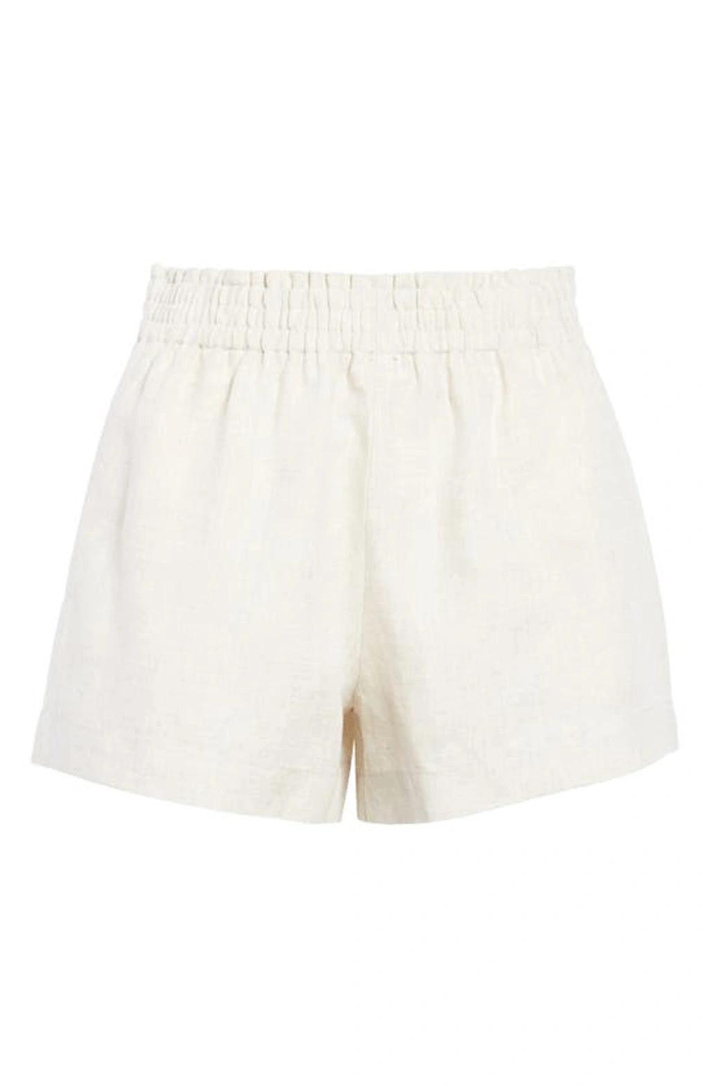 Nashville High-waisted Shorts In Neutrals Product Image