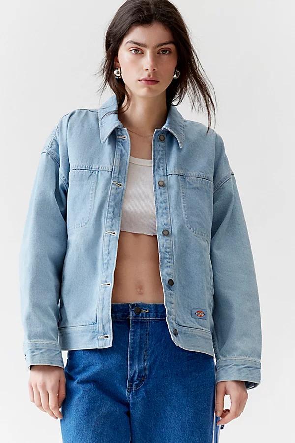 Dickies Herndon Denim Trucker Jacket Womens at Urban Outfitters product image