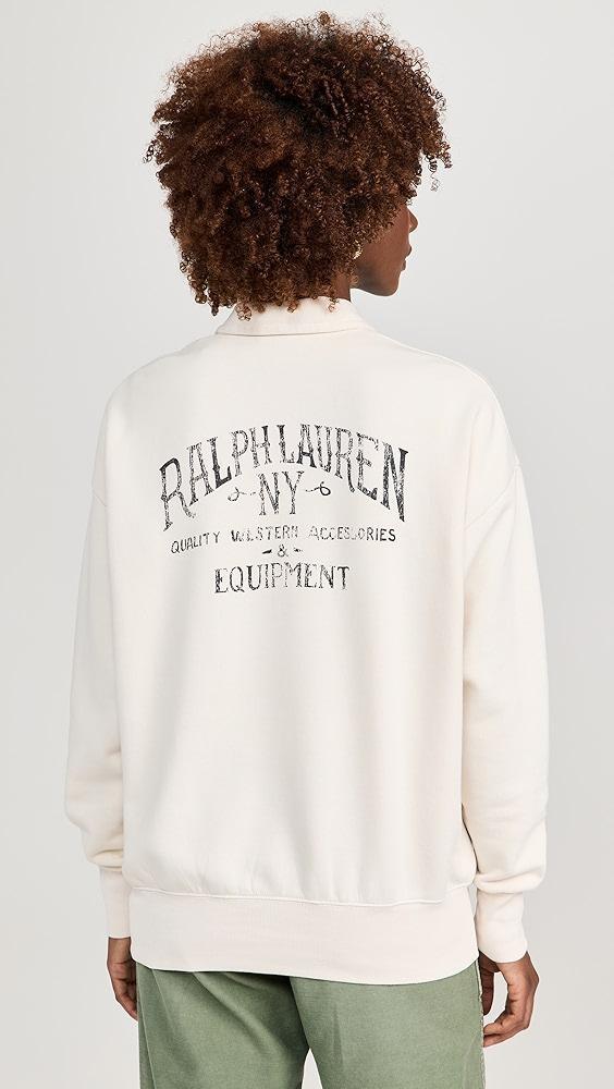 Polo Ralph Lauren Western Button Front Sweatshirt | Shopbop Product Image