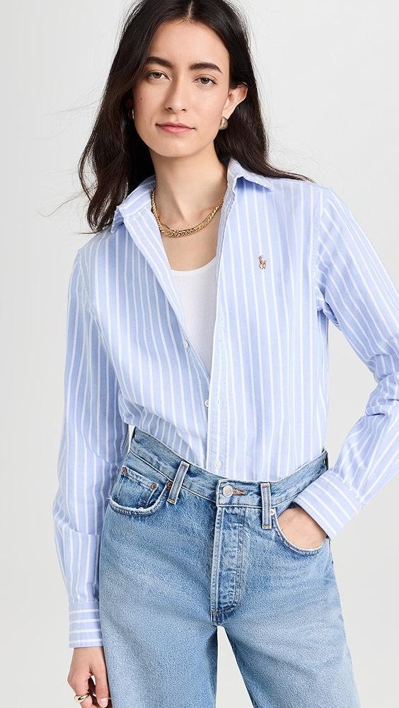 Polo Ralph Lauren Cotton Oxford Long Sleeve Button Down | Shopbop Product Image