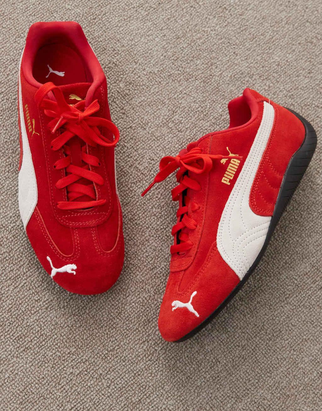 Puma Speedcat OG sneakers in red  Product Image