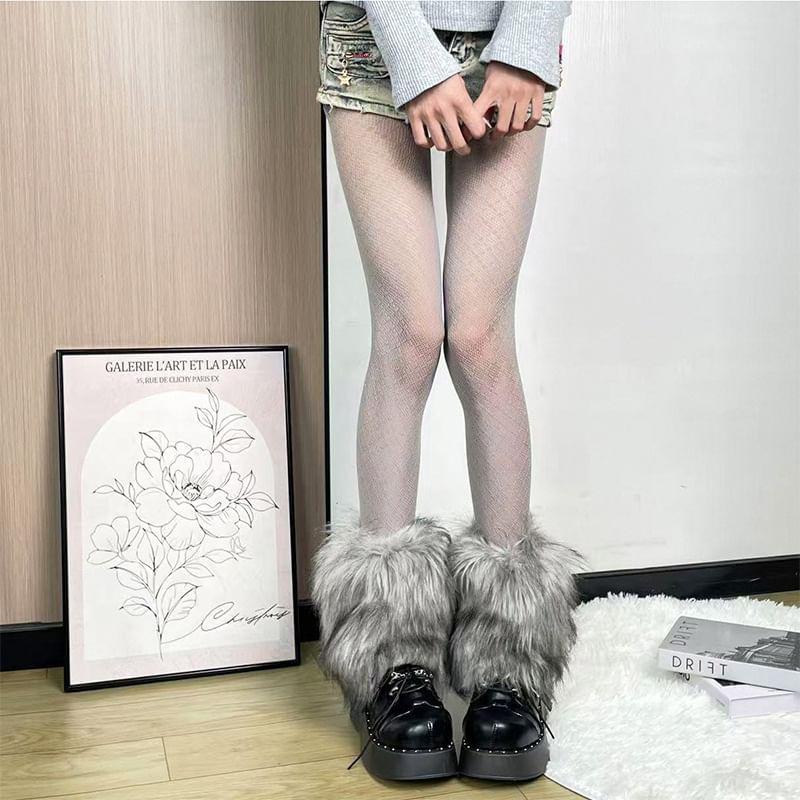 Fluffy Leg Warmers Product Image