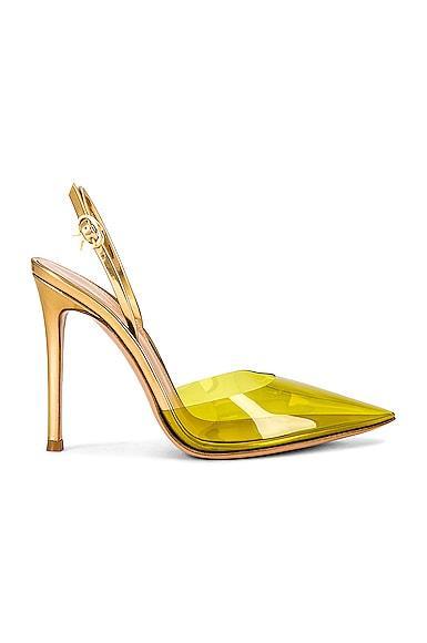 Ribbon D'Orsay Plexi Heels Product Image