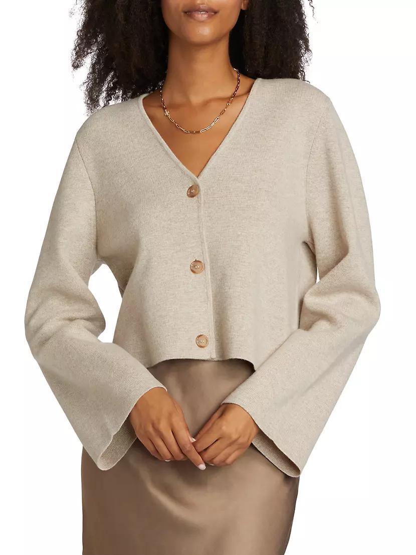 Chelsea Wool-Cashmere Cardigan Product Image