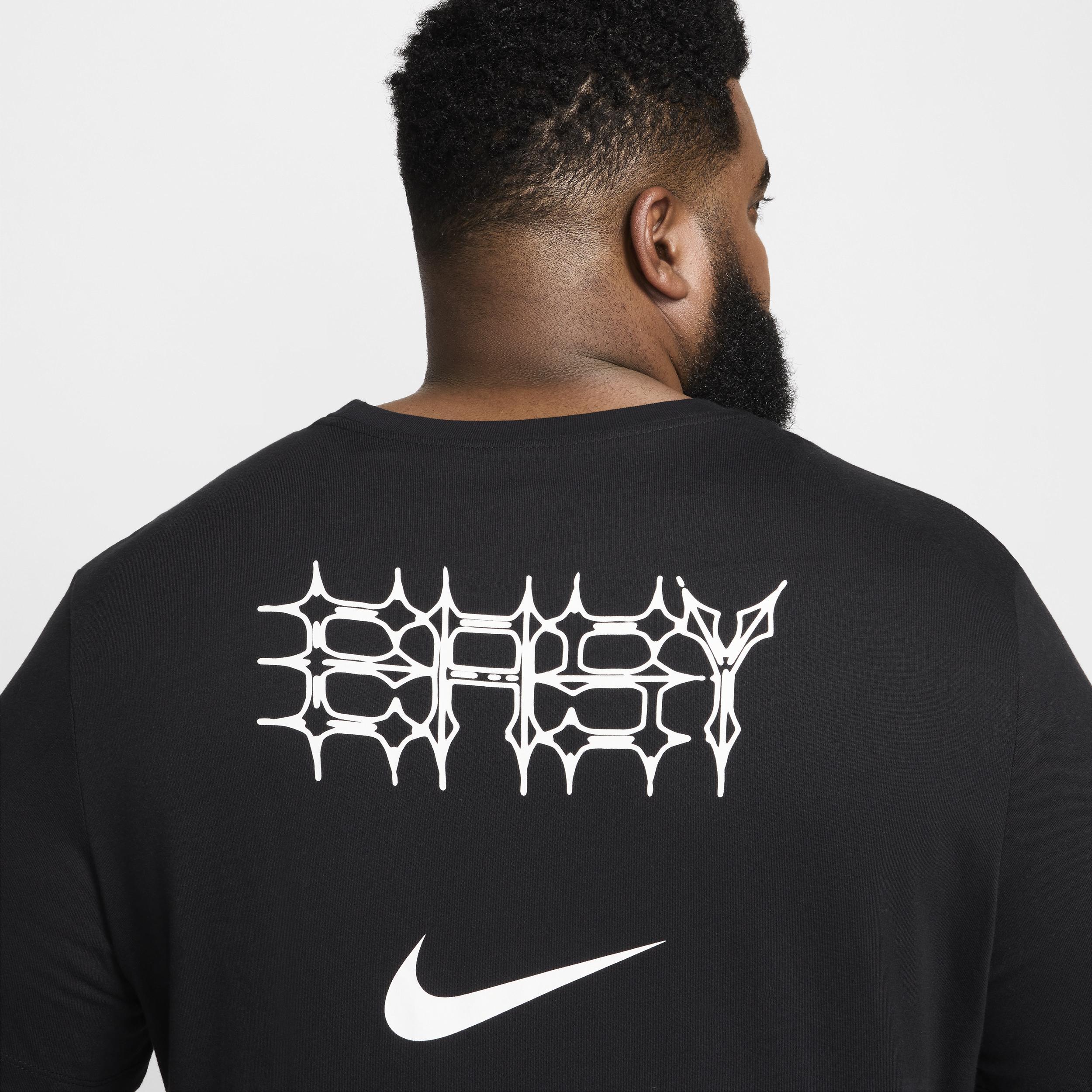 NIKE Men's Kevin Durant Basketball T-shirt In Black Product Image