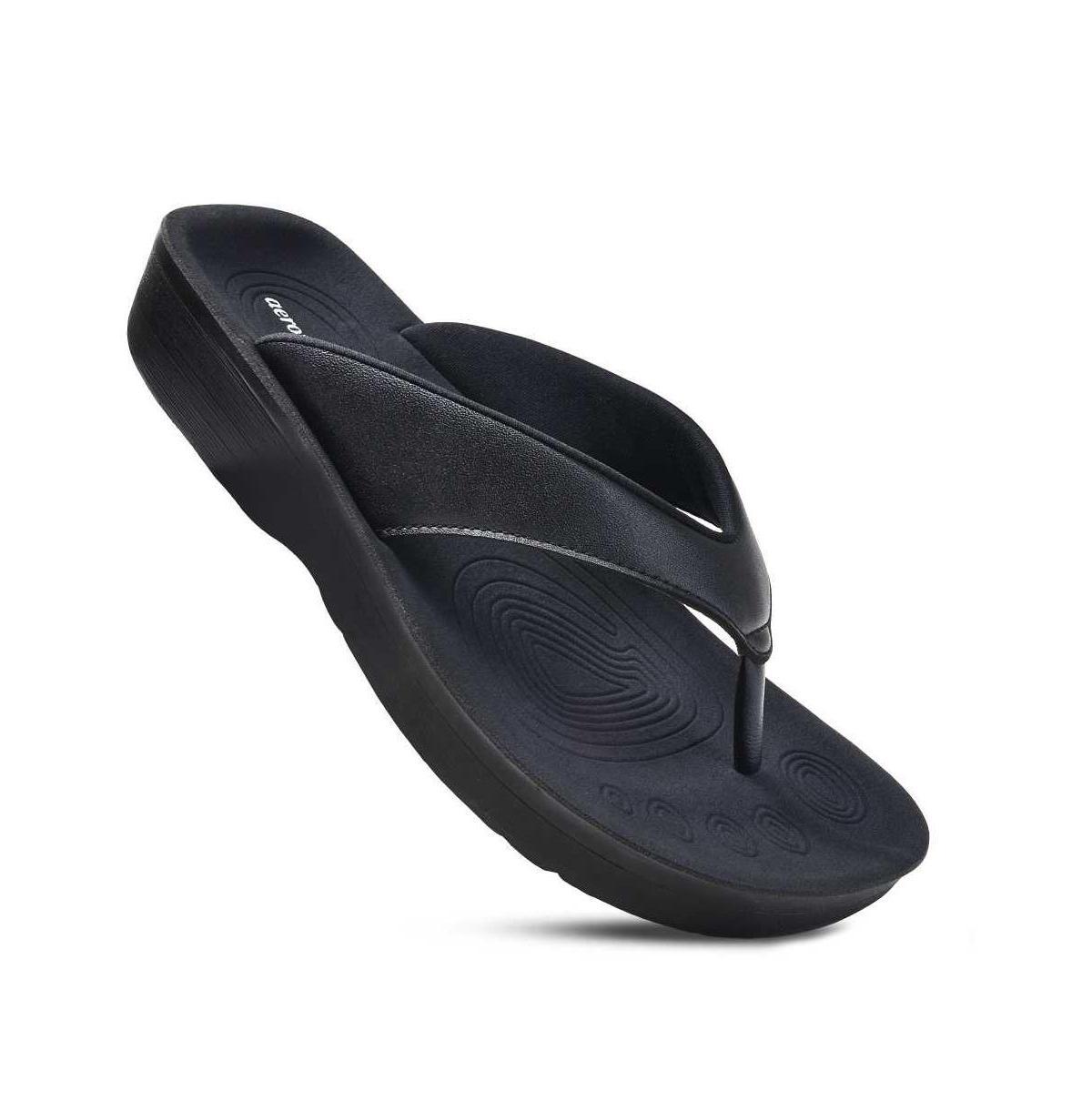 Aerothotic Pearly Fume Womens Orthotic Comfortable Sandal Product Image