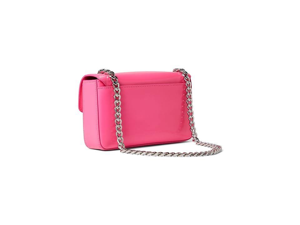 Womens Small G Chain Leather Shoulder Bag Product Image