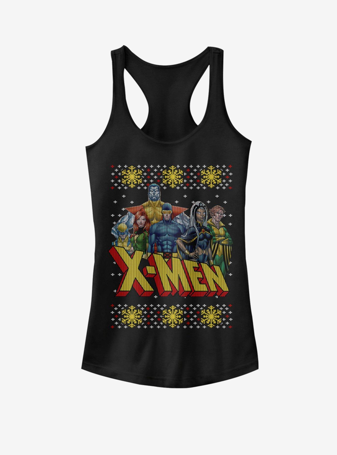 Marvel X-Men Group Sweater Girls Tank Product Image