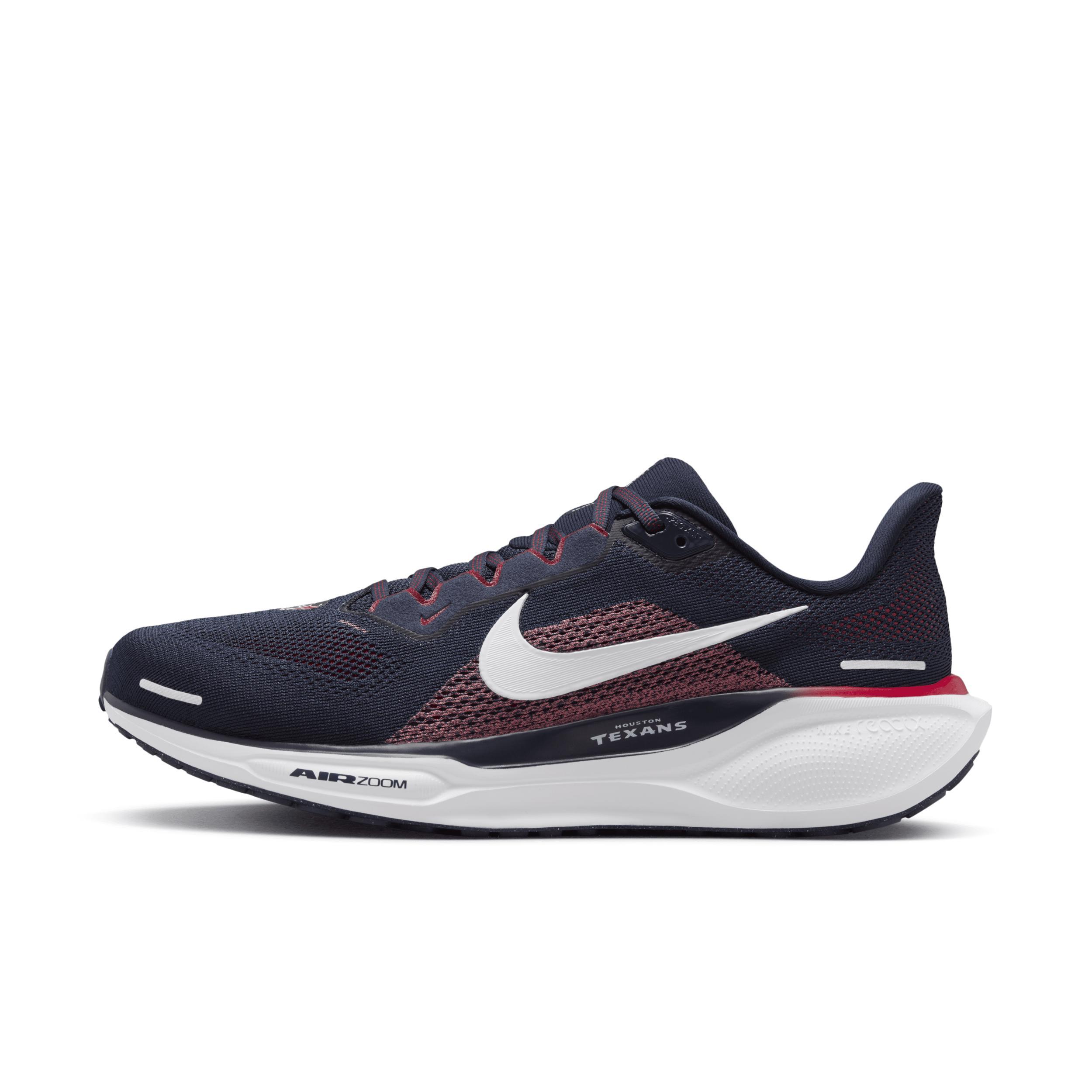 Nike Men's Pegasus 41 NFL Houston Texans Road Running Shoes Product Image