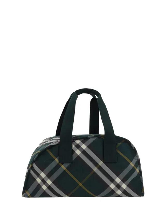 Shield Duffle Bag In Green Product Image