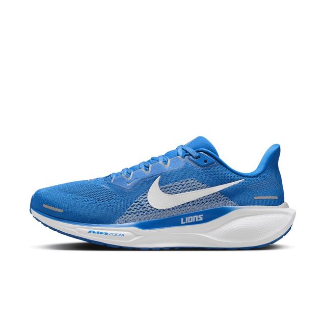 Nike Mens Pegasus 41 NFL Detroit Lions Road Running Shoes Product Image