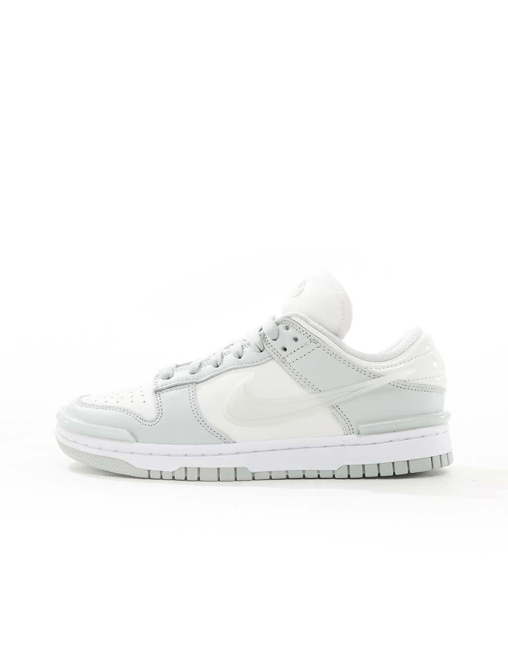 Nike Dunk Low Twist sneakers in silver  Product Image