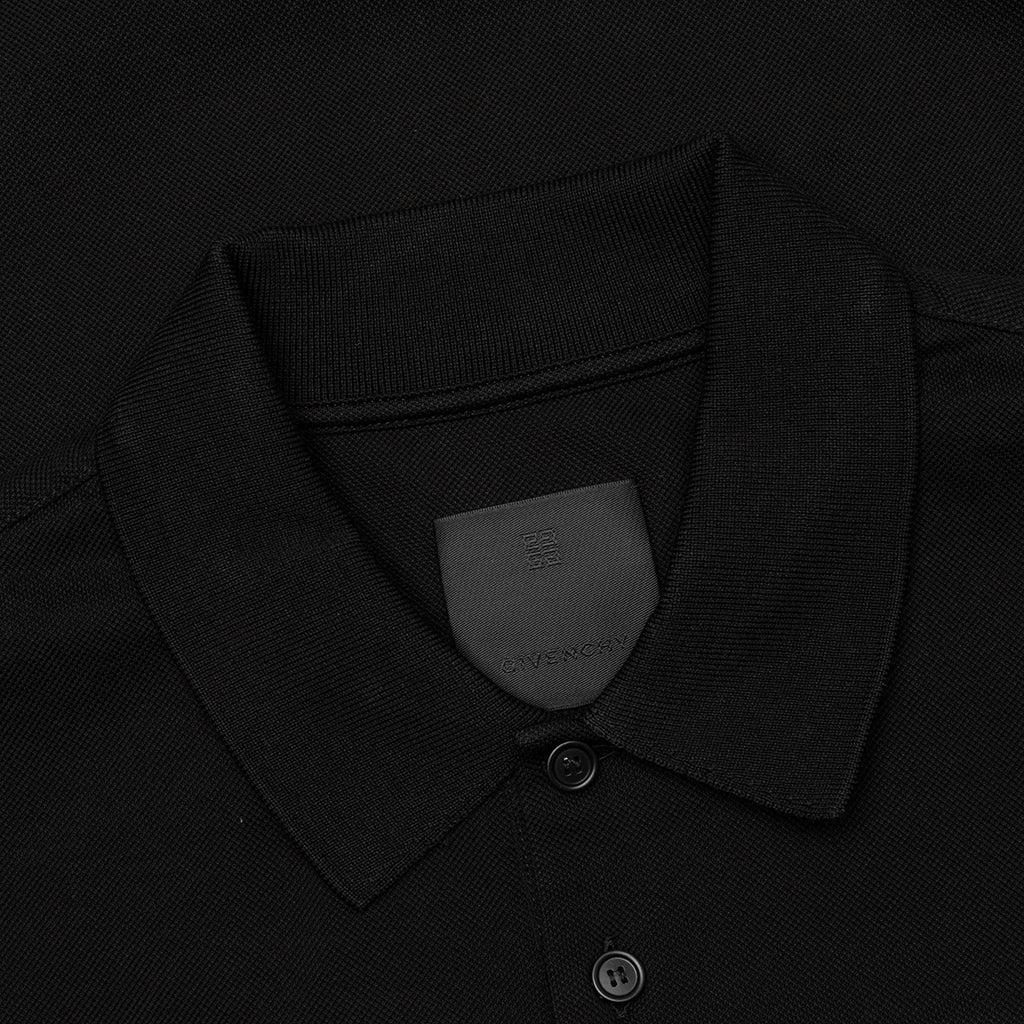 Silk Base Polo - Black Male Product Image