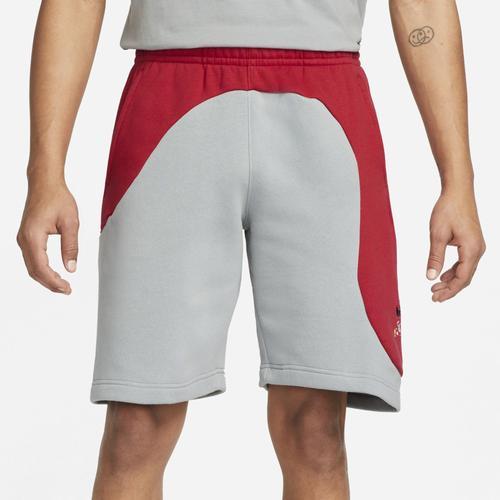 Nike Mens Club CC LT Shorts - Red/Grey Product Image