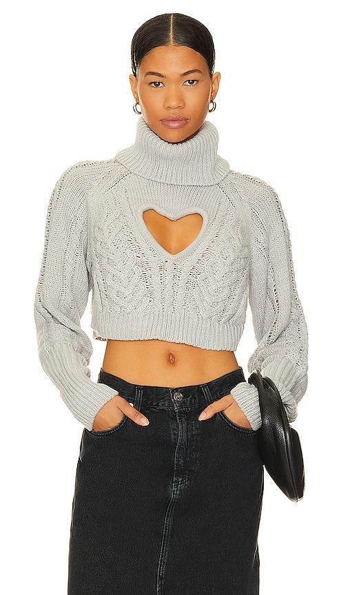 Vera Cropped Cut Out Sweater product image