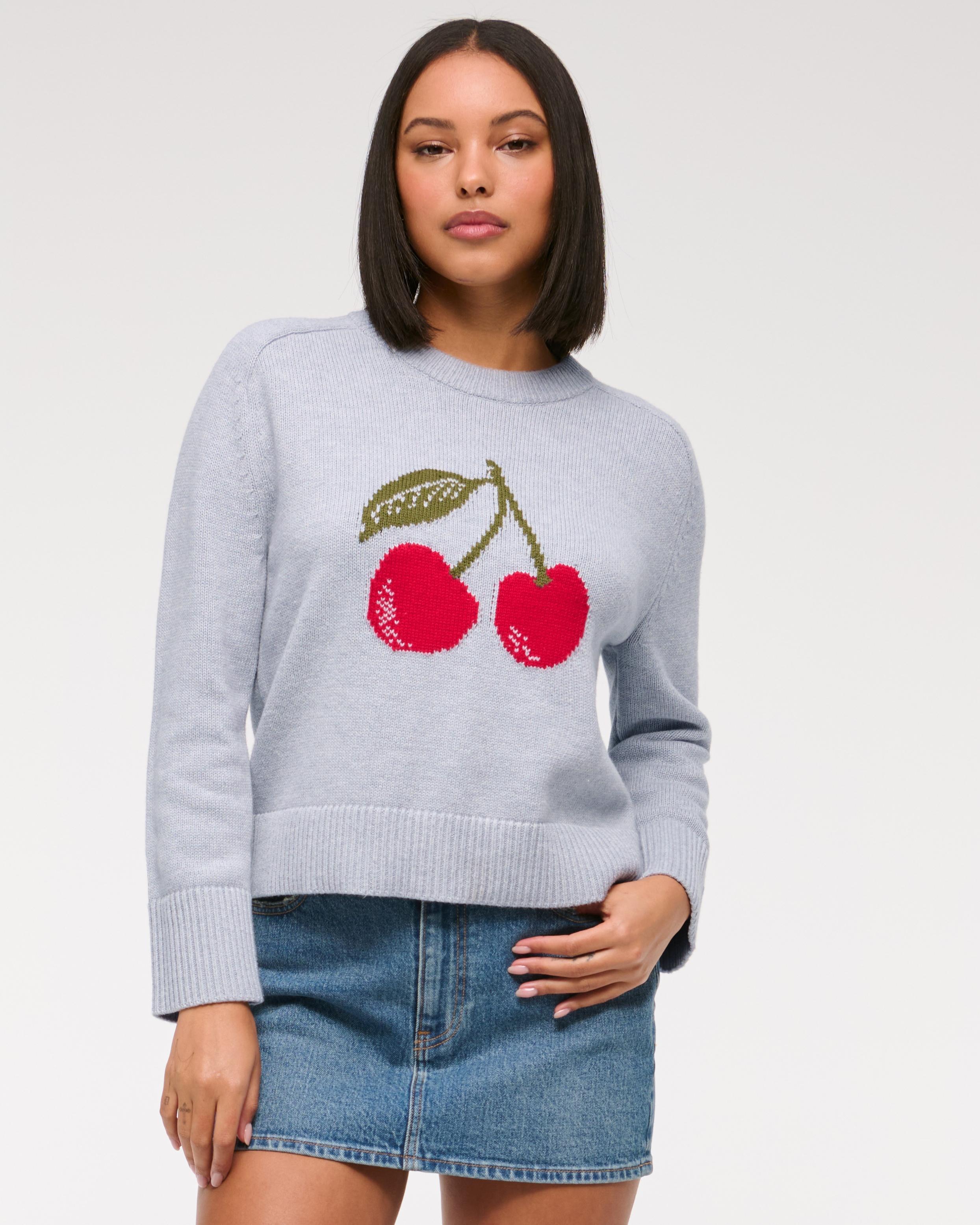 The A&F Madeline Crew Sweater Product Image