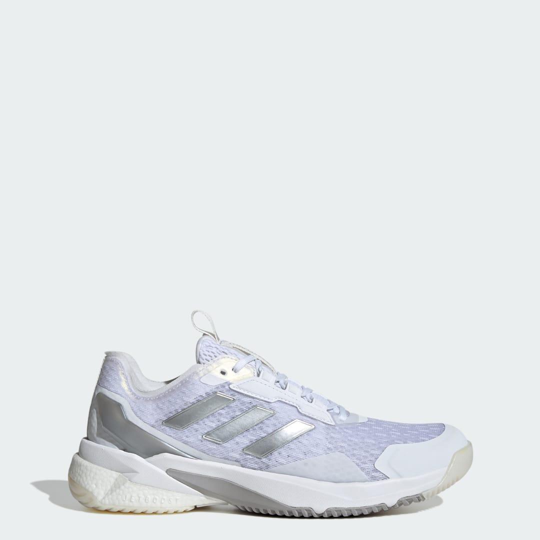 adidas Crazyflight 5 Indoor Shoes Cloud White 12.5 Womens Product Image