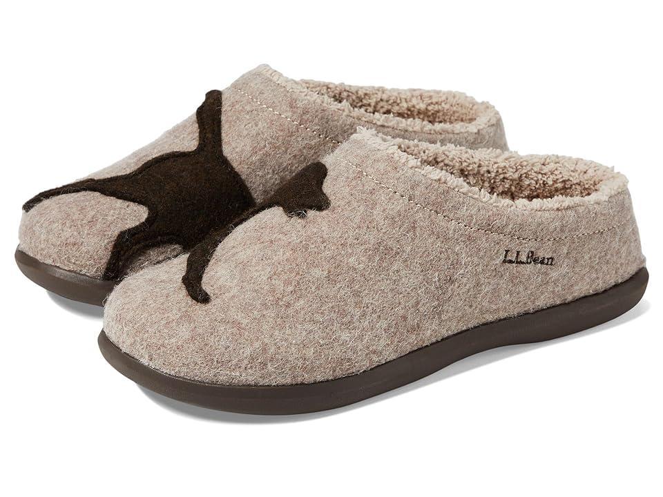 L.L.Bean Daybreak Scuff Dog Motif 2 Slippers Product Image