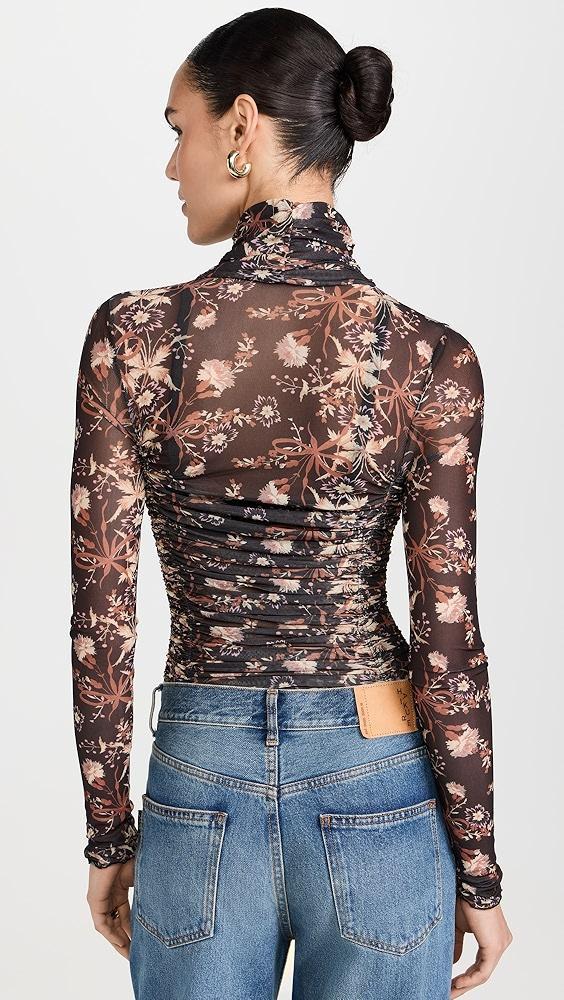 Free People Under It All Printed Thong Bodysuit | Shopbop Product Image