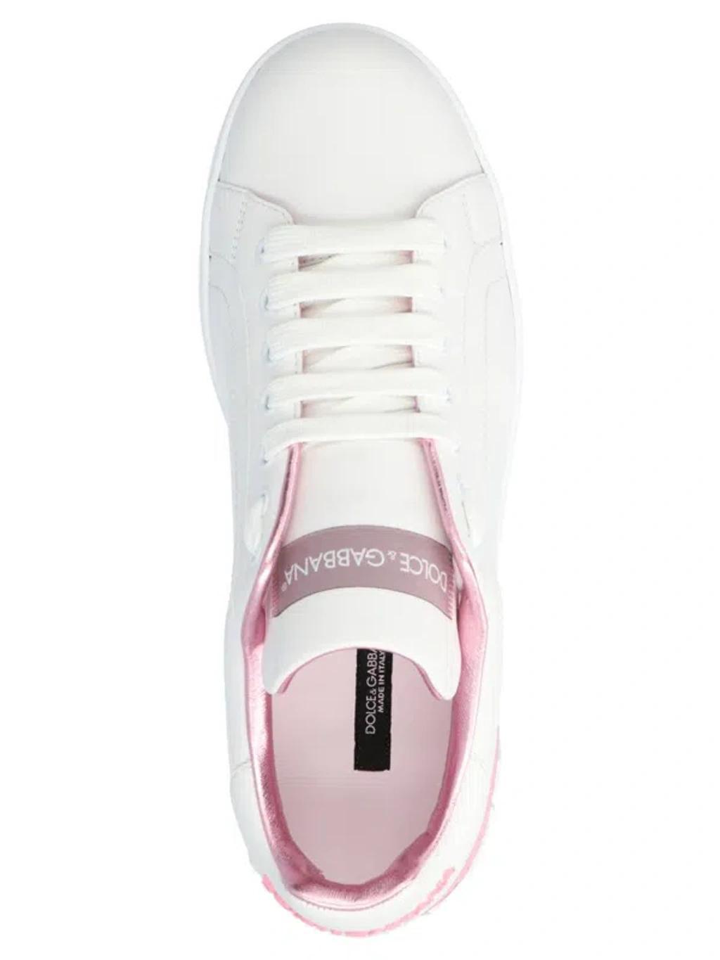 Pink Logo Sneakers Product Image