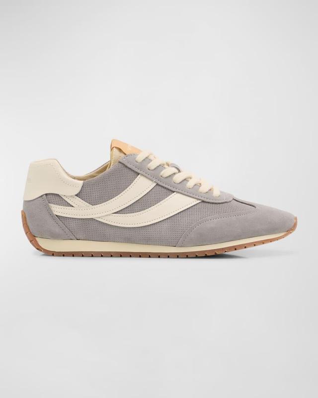 Oasis Mixed Leather Retro Sneakers Product Image