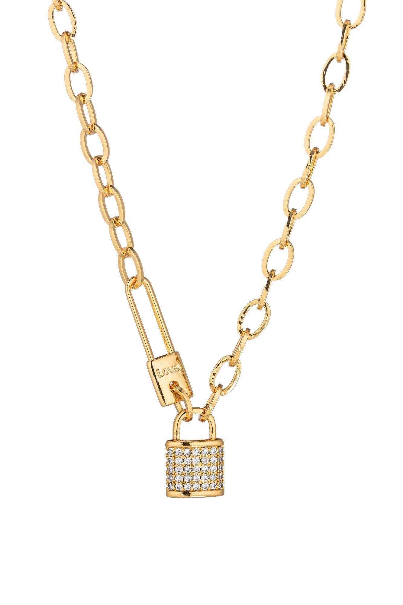 Lock Necklace Product Image