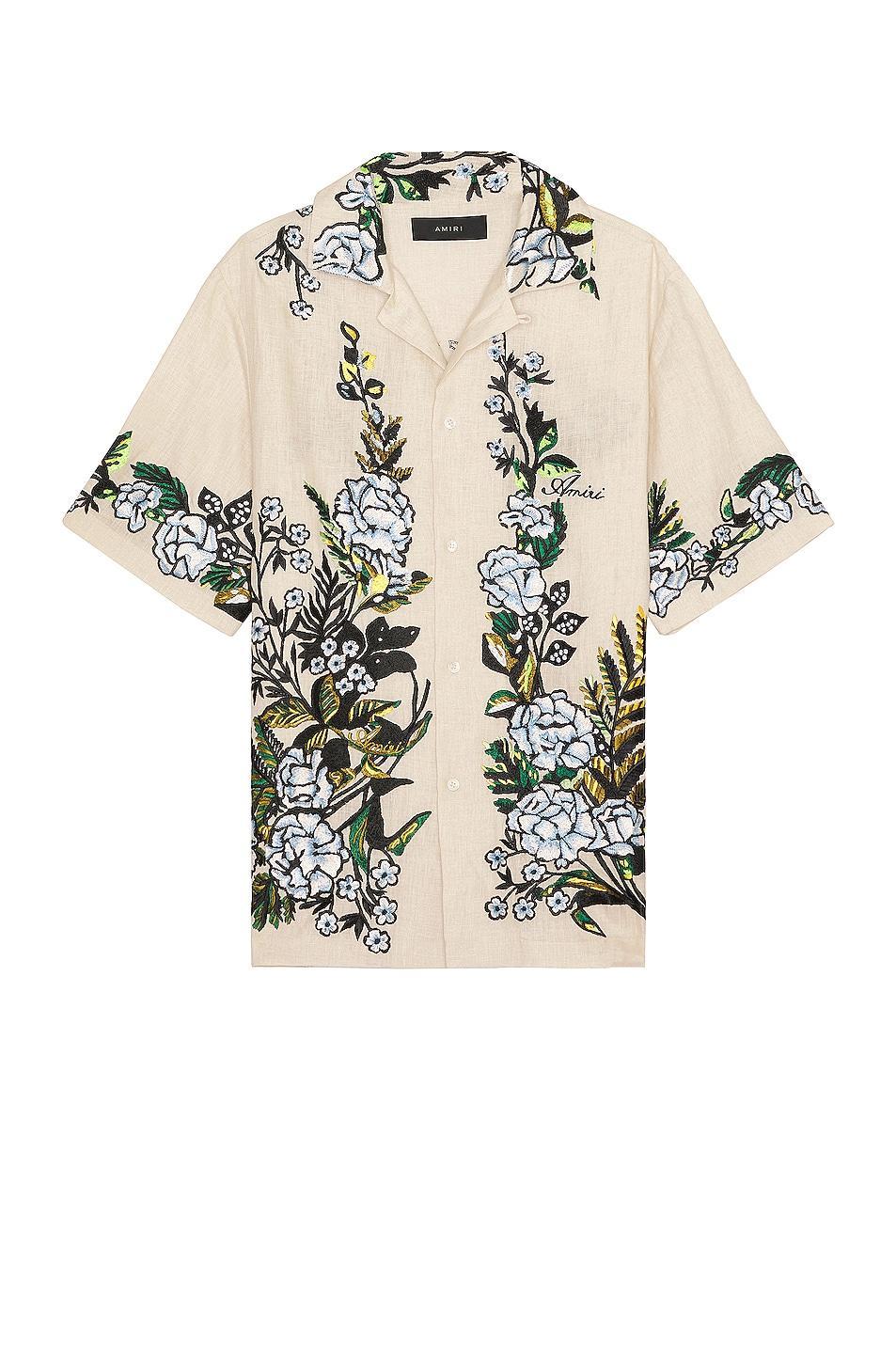 Amiri Floral Shirt Cream. (also in ). product image