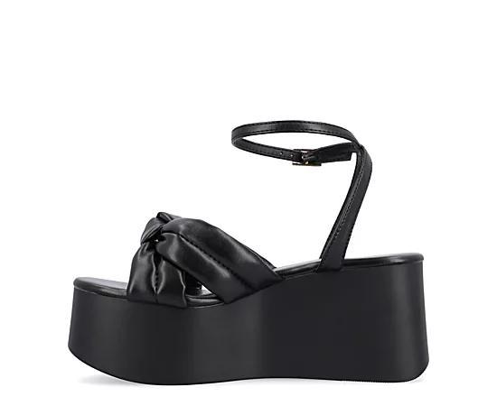 Journee Collection Womens Lailee Platform Sandal Wedges Product Image