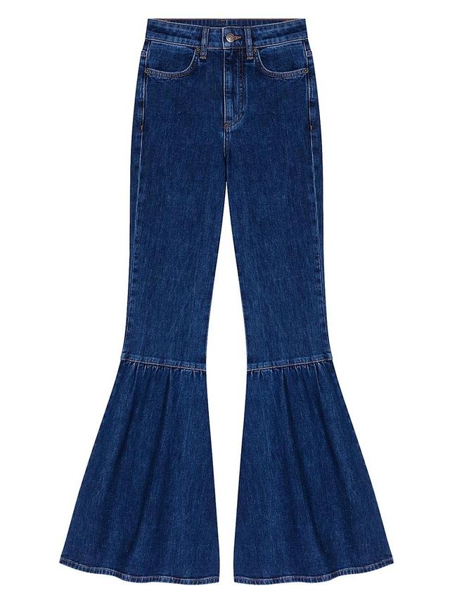 Womens Flared Jeans Product Image