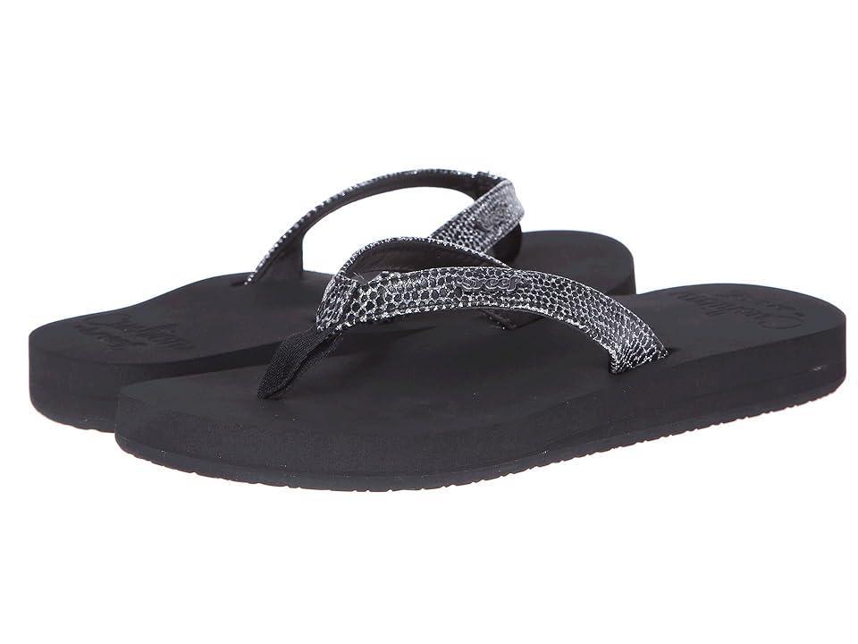 REEF Star Cushion Sassy Womens Flip Flop Sandals Grey Product Image