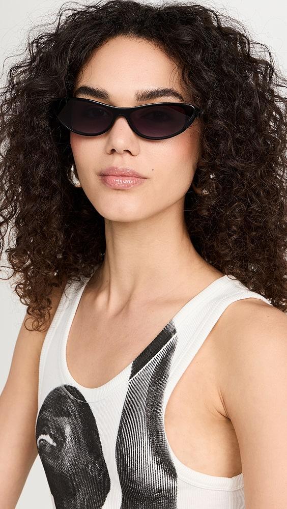 Quay Quay x Guizio Slate Sunglasses | Shopbop Product Image