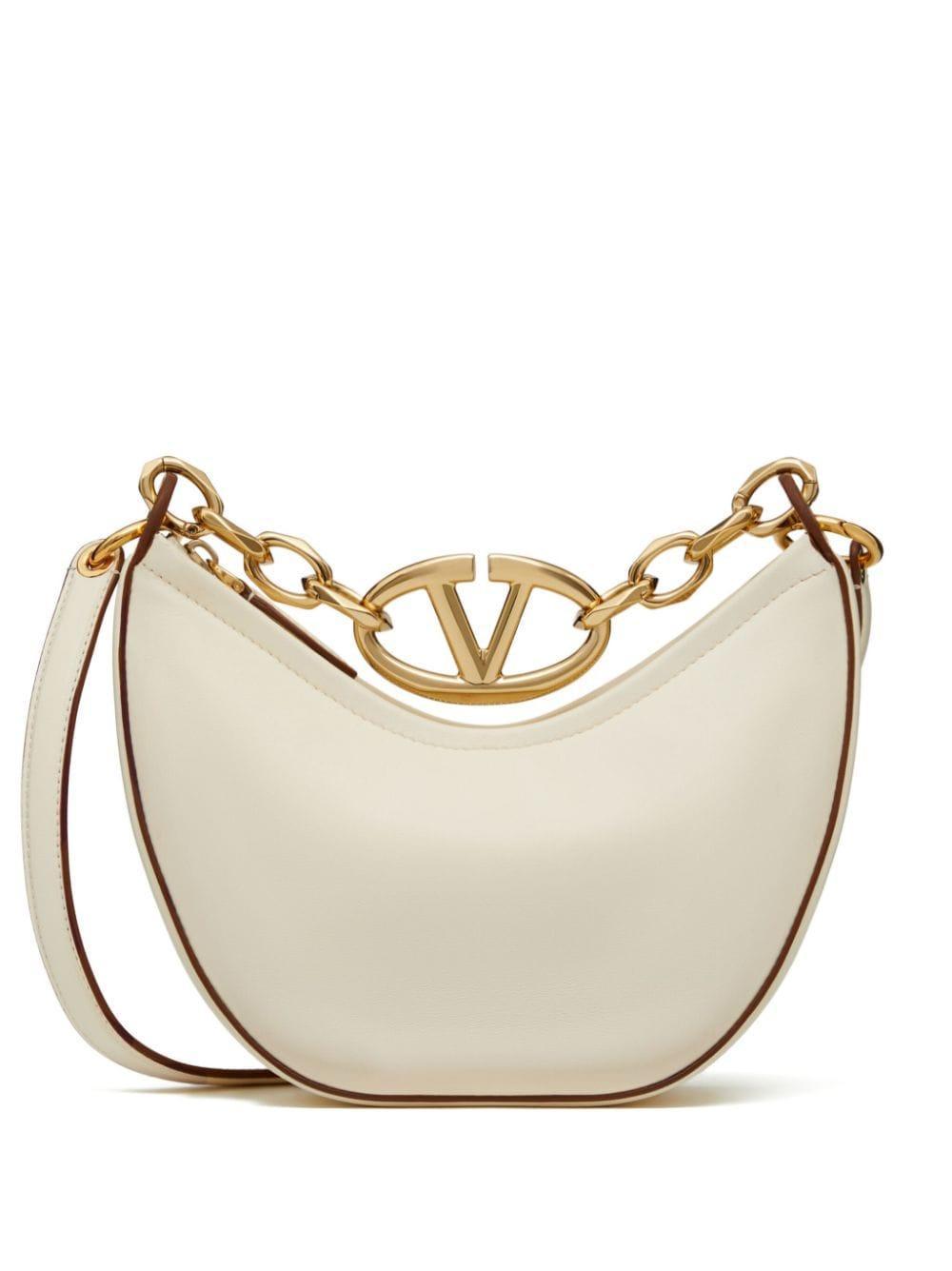 Vlogo Moon Hobo Bag In Ivory Product Image