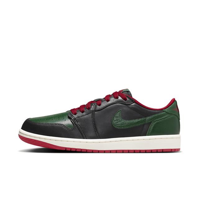 Women's Air Jordan 1 Low OG Gorge Green" Shoes in Black Product Image