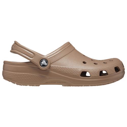 Crocs Womens Crocs Classic Clogs - Womens Shoes Brown/Brown Product Image