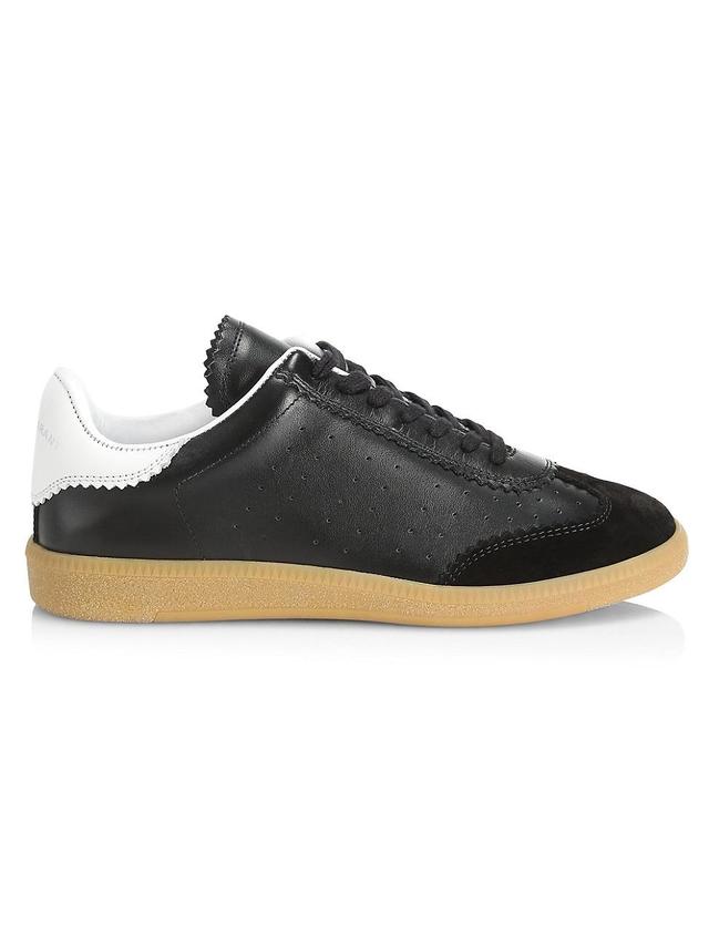 Womens Bryce Basic Leather Sneakers Product Image