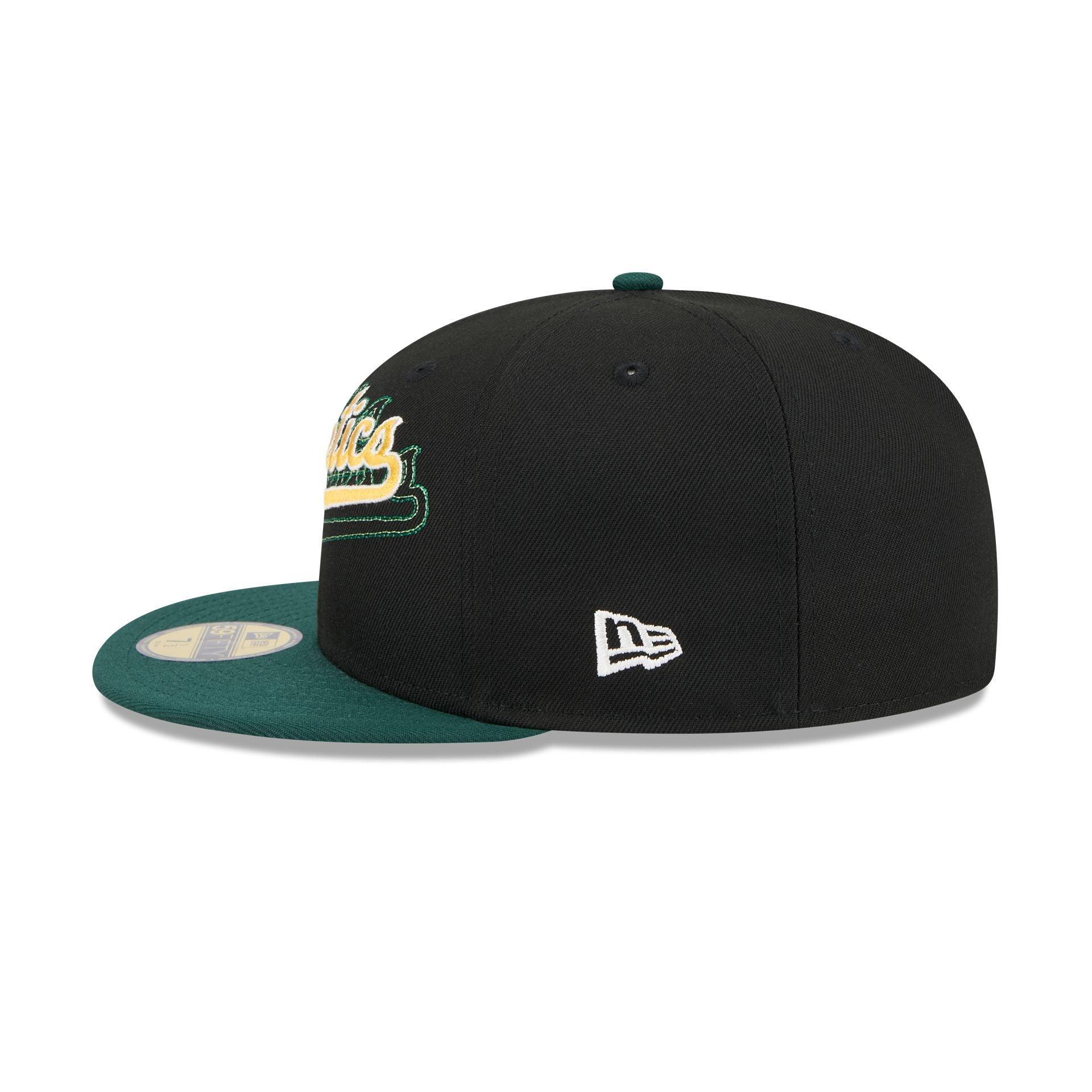 Oakland Athletics Shadow Stitch 59FIFTY Fitted Hat Male Product Image