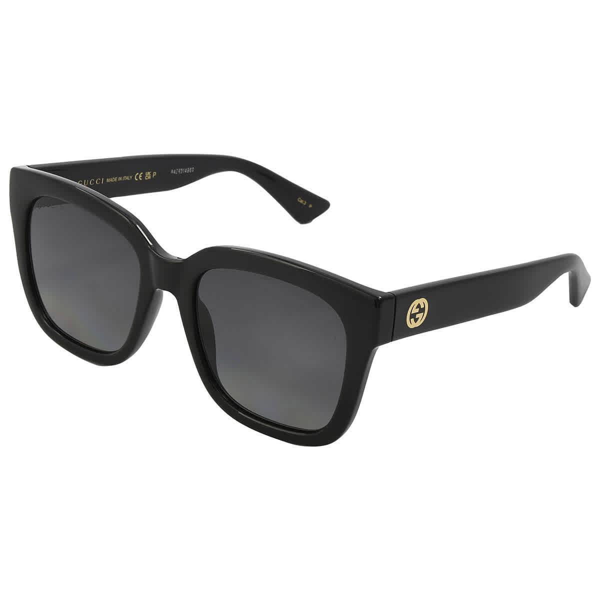 Gucci Polarized Grey Butterfly Ladies Sunglasses GG1338S 002 54 Product Image