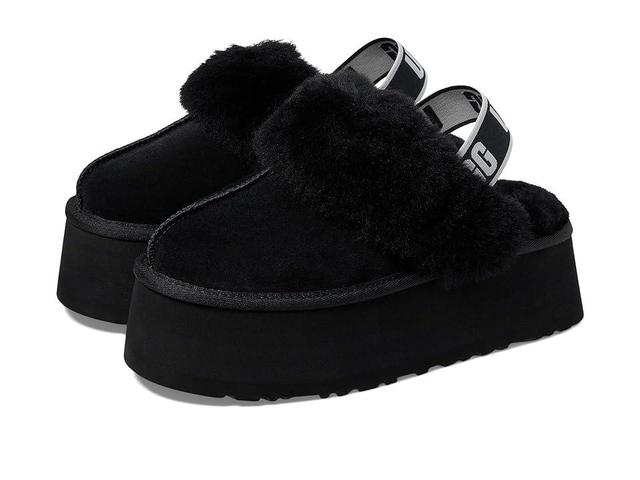 UGG Womens Funkette Sheepskin/Suede Slippers Product Image