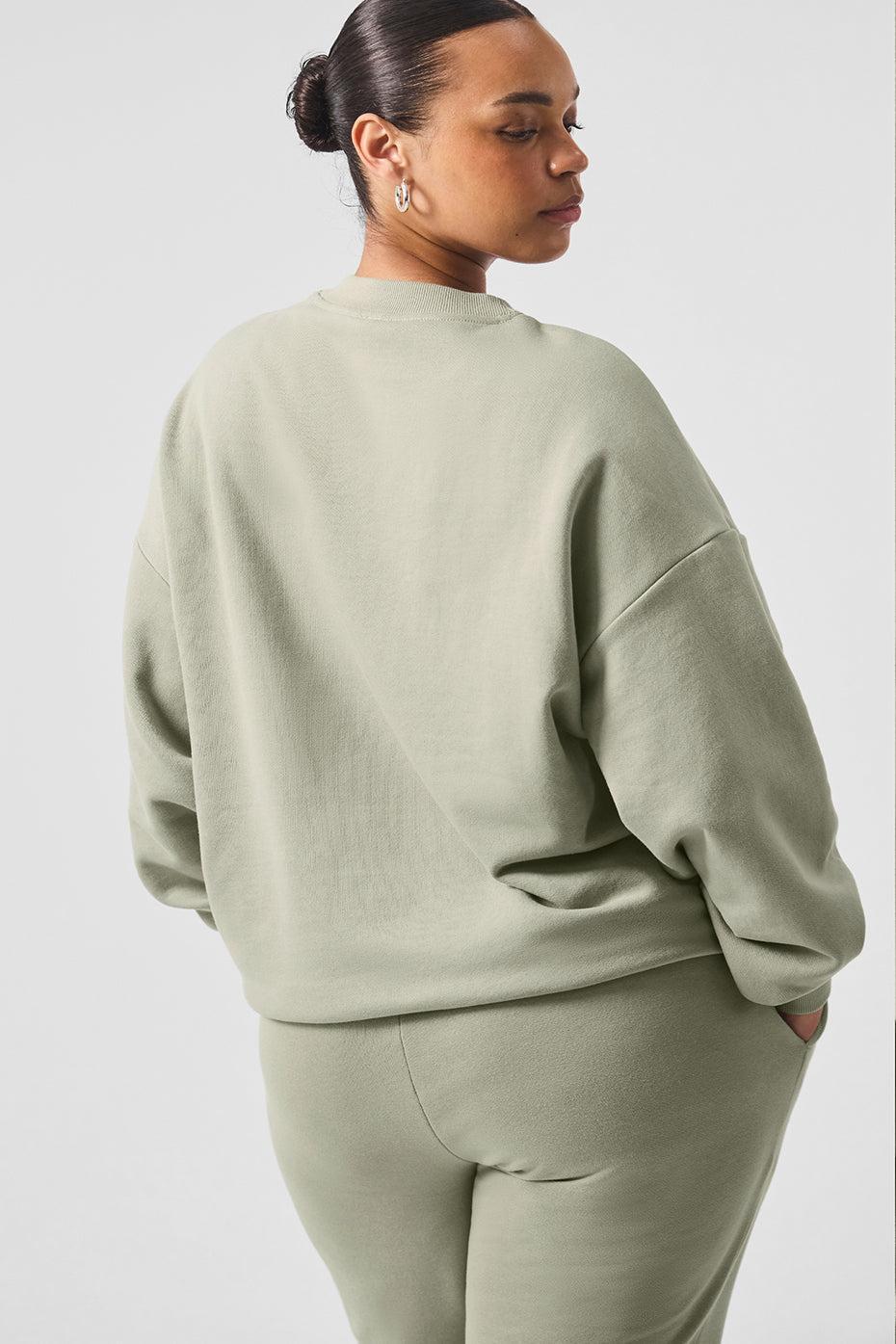 Accolade Crew Neck Pullover - Limestone Female Product Image